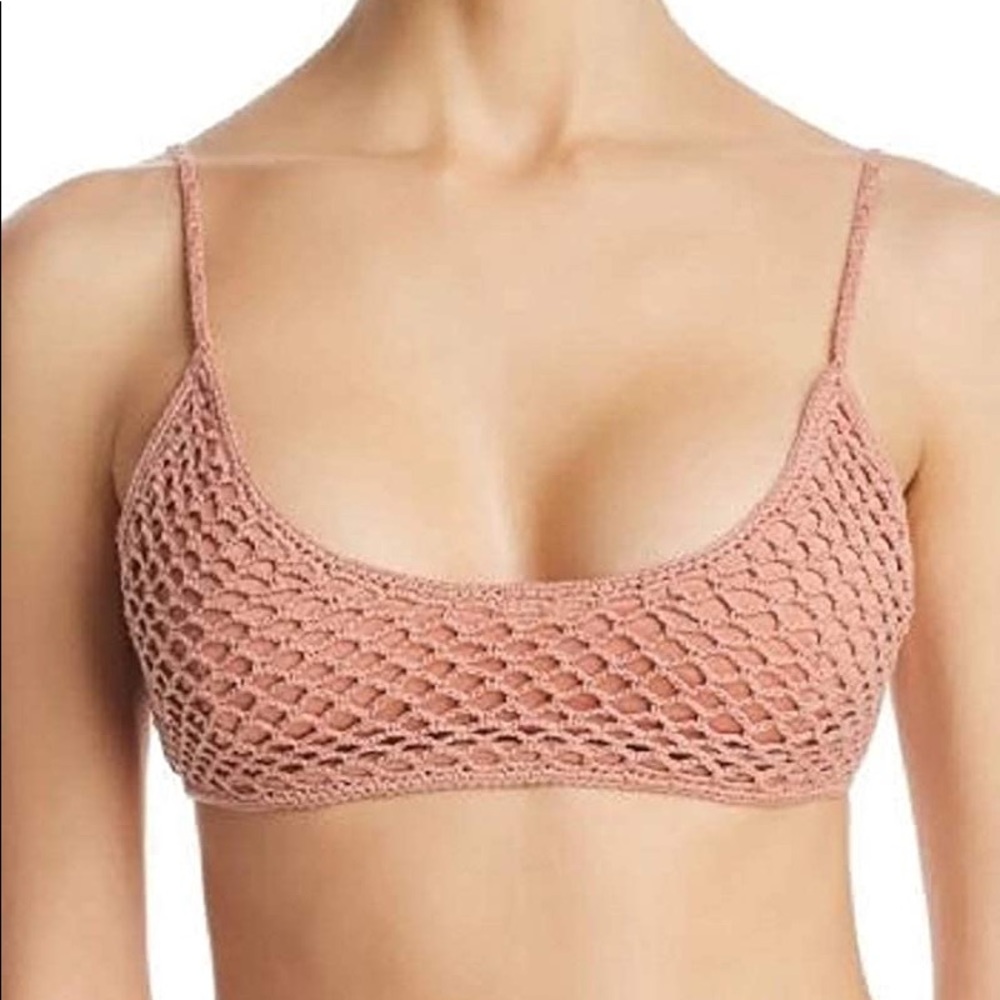 MINKPINK adrift crochet bikini set